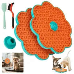 Alforpaws Pet Feeding Mat Lick&lsquo;A&rsquo;Disk, Dog Lick Mat Summer Slow Feeder for Dogs