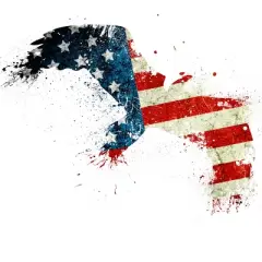 Men's Design By Humans M'erica Eagle 2 By designpro44 Tank Top