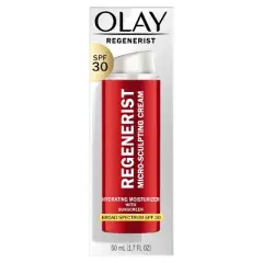 Olay Regenerist Micro-Sculpting Cream Face Moisturizer with Sunscreen Broad Spectrum - SPF 30 - 1.7 fl oz