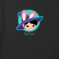 Girl's Paul Frank Halloween Bunny Girl Witch Crop Top T-Shirt