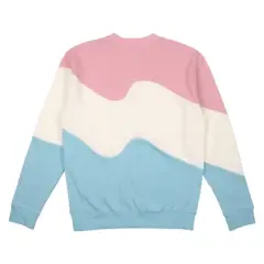 Men's Sanrio Hello Kitty Graphic Pullover Sweatshirt - Pink/White/Blue