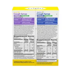 Zarbee's Childrens' Baby Cough + Immune Syrup with Agave Day/Night - Agave Syrup - 4 fl oz