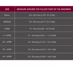 OTC Abdominal Binder, Four-Panel Body, Heavy Duty 12-Inch, Select Series, White