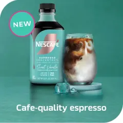 Nescafe Sweet Vanilla Espresso Concentrate - 10 fl oz