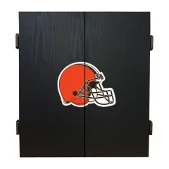 NFL Cleveland Browns Fan's Choice Dartboard Set