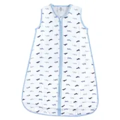 Luvable Friends Baby Boy Sleeveless Muslin Cotton Sleeping Bag, Sack, Blanket, Airplanes Muslin