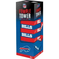 MasterPieces Real Wood Block Tumble Towers - NFL Buffalo Bills