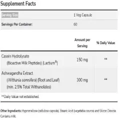 Ashwagandha Stress Relief by Now Foods  -  60 VegCap