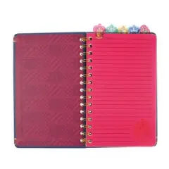 Silver Buffalo Harry Potter Hogwarts 5-Tab Spiral Notebook With 75 Sheets