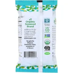 GimMe Organic Roasted Seaweed Snacks - 0.17oz/12pk