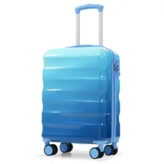 MOEPISY Luggage Set 3 Piece - Hardshell Suitcases with Spinner Wheels and TSA Lock, Lightweight Durable PC+ABS