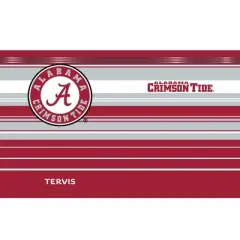 NCAA Alabama Crimson Tide 20oz Hype Stripes Stainless Steel Tumbler