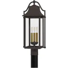 Quoizel Lighting Manning 3 - Light Post Light in  Western Bronze