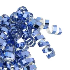 Blue Glitter Crimped Curl Swirl - Spritz&trade;