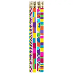 Musgrave Pencil Company Watercolors Motivational/Fun Pencils, 12 Per Pack, 12 Packs