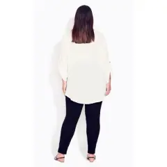 Women's Plus Size Butter Denim Skinny Jean Black - petite | AVENUE