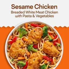 Lean Cuisine Cafe Cuisine Frozen Sesame Chicken Microwave Meal - 9oz