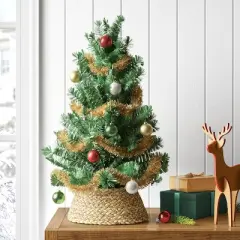 15' Mini Tinsel Christmas Garland - Wondershop&trade;