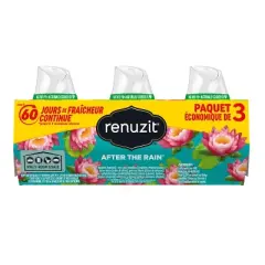 Renuzit Gel Air Freshener - After the Rain - 7oz/3pk