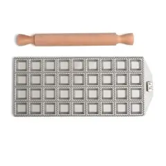 Ravioli Mold by Marcato, Made in Italy, Makes 36 Square Raviolis, 1.5-Inch