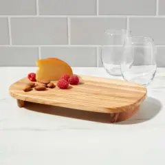 11" x 7" Olivewood Elevated Serving Board - Threshold&trade;