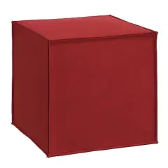 Custom Upholstered Square Ottoman with French Seams - Skyline Furniture