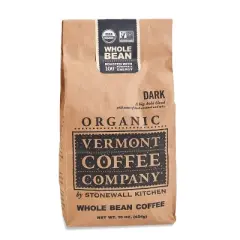 Vermont Coffee Company Organic Dark Whole Bean Coffee - 16oz