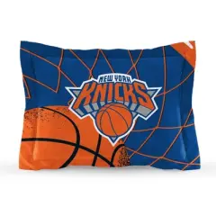 Sweet Home Collection NBA New York Knicks Comforter & Pillow Sham Set