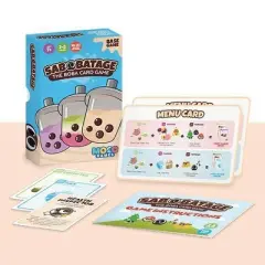Sabobatage The Boba Card Game: Moco Games 2-5 Players, Creative Thinking, 30-Minute Play