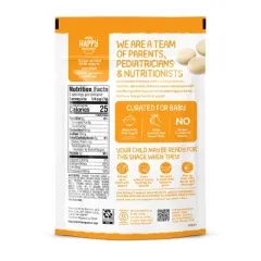 HappyBaby Organic Yogis Banana & Mango Freeze-Dried Yogurt & Fruit Baby Snacks  - 1oz