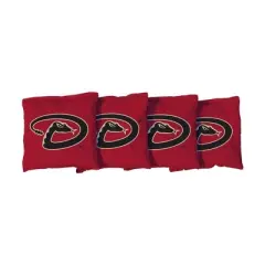 MLB Arizona Diamondbacks Corn-Filled Cornhole Bags Red - 4pk