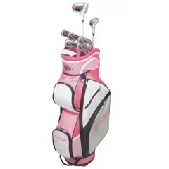 GolfGirl FWS3 Ladies Golf Clubs Set with Cart Bag, All Graphite, Right Hand