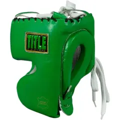 Title Boxing WBC Sparring Headgear - Green