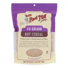 Bob's Red Mill 10 Grain Hot Cereal - Case of 4/25 oz