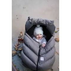 7AM Enfant Car Seat Cocoon Cover - Heather Gray