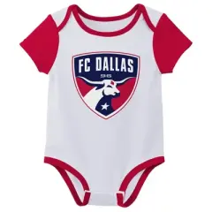MLS FC Dallas Infant 3pk Bodysuit