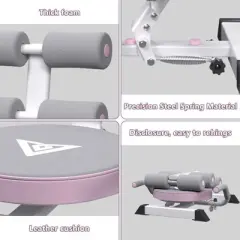 Topteng Ab Machine Sit Up Bench Abs Exerciser EquipmentAbdominal Portable Workout Crunch Core Fitness