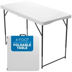 Folding Table White Plastic, BY Sorfey