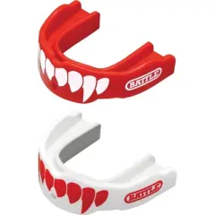 Battle Sports Youth Fang Mouthguard 2-Pack with Straps