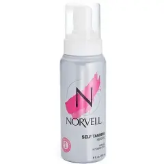 Norvell Self Tanning Mousse (8 oz) Warm Brown Undertones for a Natural Tan