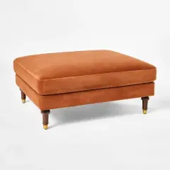 Mercer Cocktail Ottoman Rust - Threshold&trade; designed with Studio McGee