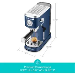 Casabrews 20 Bar Espresso Machine with Pressure Gauge