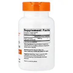 Doctor's Best Acetyl-L-Carnitine, 120 Veggie Caps (500 mg per Cap)