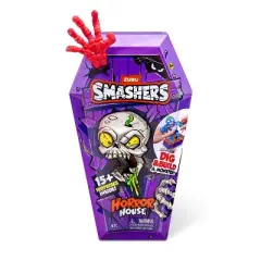 Smashers Horror House Mini Figure Set: 16-Piece Action Figure Playset, Polypropylene Material for Creative Thinking