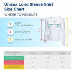 AD Rescue Wear Eczema Clothing for Adults - White Long Sleeve Shirt for Men - Itch Comfort, Ultra-Soft, and Earth-Friendly (XLarge)