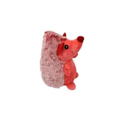 Multipet Mini Hedgehog Dog Toy - Red - 4"