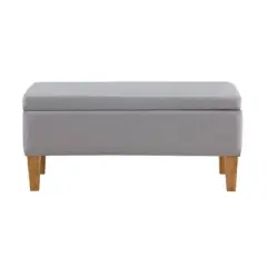 42&Prime; Mico Storage Ottoman Natural - Boraam