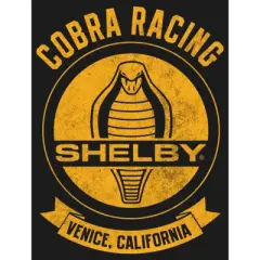 Junior's Shelby Cobra Racing Venice California Festival Muscle Tee
