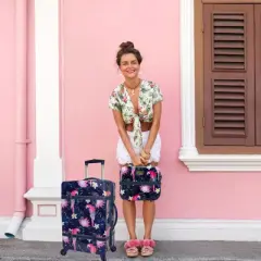 Chariot Gatsby 2-Piece Hardside Carry-On Spinner Luggage Set - Parrot