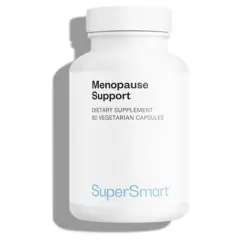 SuperSmart Menopause Support - with Black Cohosh, FenuSmart Fenugreek, Magnesium, Vitamin D3 & B6 | Non-GMO & Gluten-Free - 60 Vegetarian Capsules